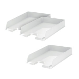 REXEL CHOICES LETTER TRAY WHITE 3FOR2