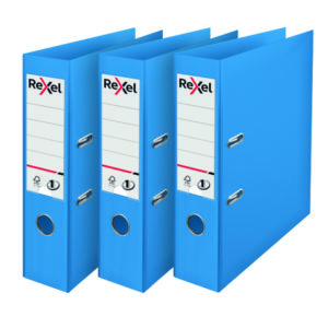 REXEL LEVER ARCH FILE A4 PP BLUE 3FOR2