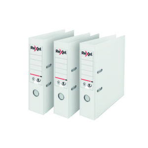 REXEL LEVER ARCH FILE A4 PP WHITE 3FOR2