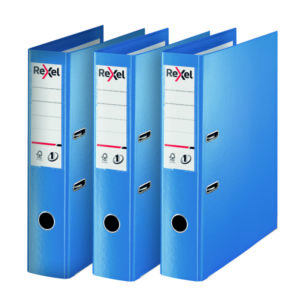 REXEL LEVER ARCH FILE FS PP BLUE 3FOR2