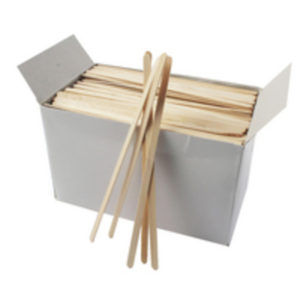 MYCAFE WOODEN CFFE STIRERS 7 INCH PK1000