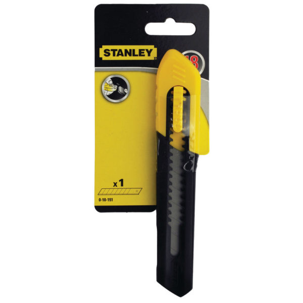 STANLEY KNIFE SNAPOFF BLADE 18MM