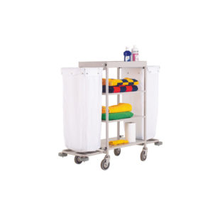 MAID TROLLEY WHITE BAGS 306770