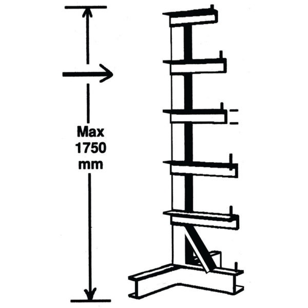 BAR STORAGE RACK 350KG 318946