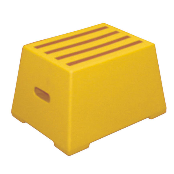 PLASTIC SAFETY 1 STEP YELLOW 325094094