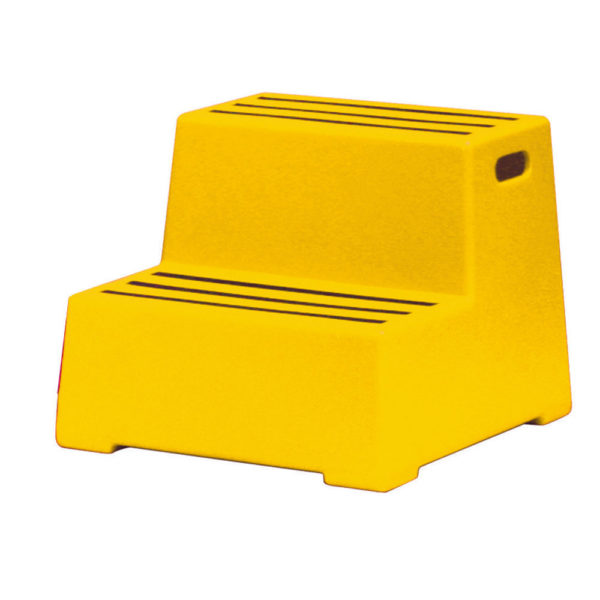 PLASTIC SAFETY 2 STEP YELLOW 325097097