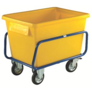 CONTAINER TRUCK 1040X700X860MM YELLOW