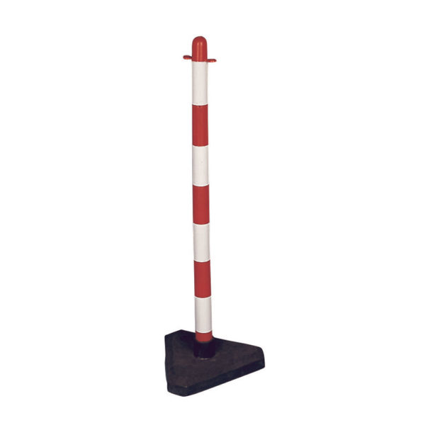 FREESTANDING POST / BASE RED/WHT