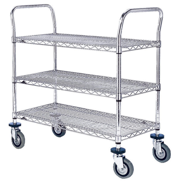 3TIER STAINLESS STEEL TROLLEY 329049047