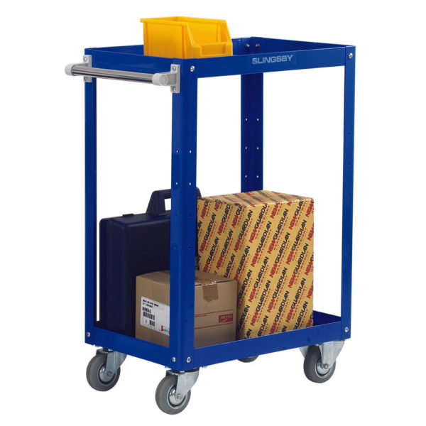 WORKS 2 TIER TRAY TROLLEY 329932