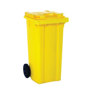 REFUSE CONTAINER 120L 2 WHLD YLW 33 33