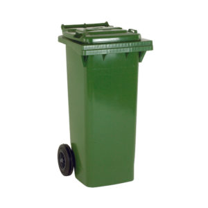 REFUSE CONTAINER 140L 2 WHLD GRN 33 33