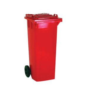 REFUSE CONTAINER 240L 2 WHEEL RED  D