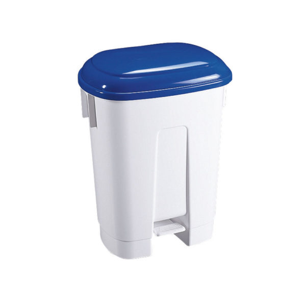 60 LTR PLASTIC BIN WHITE/BLUE 348018013