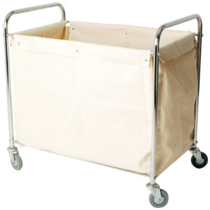 LINEN TRUCK WITH BAG SILVER 356926 26