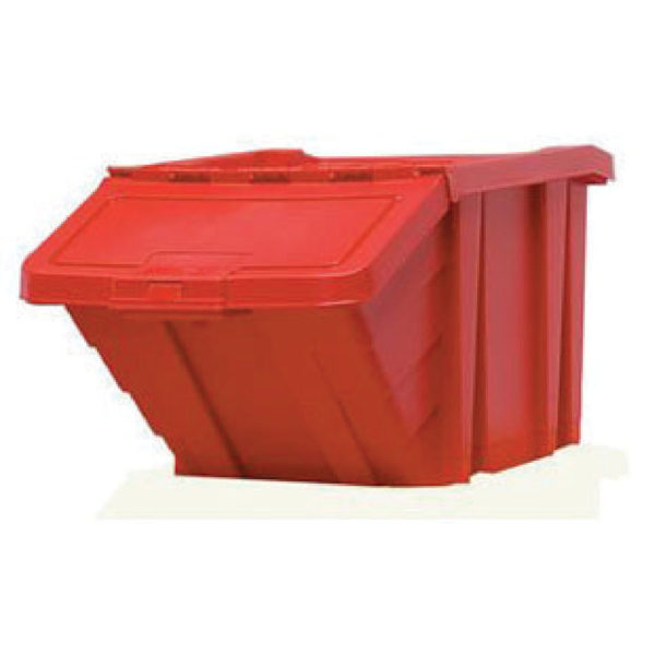 HEAVY DUTY STORAGE BIN/LID RED 359559519