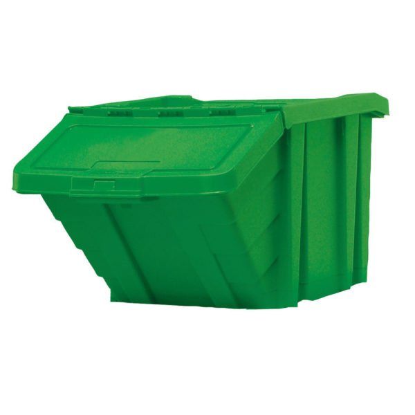 RECYCLE STORAGE BIN/ LID GREEN 369069046