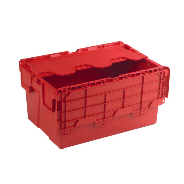 ATTACHED LIDDED BOX RED 387995