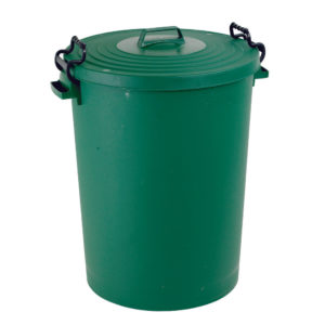 DUSTBIN 110L WITH LID GREEN 382068 68