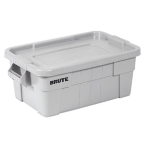BRUTE TOTE BOX/LID 53L WHITE 382215215