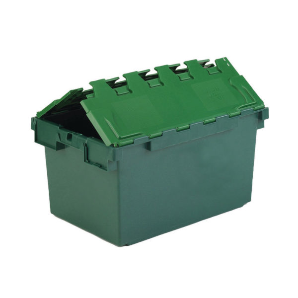 PLASTIC CONTAINER/LID GREEN