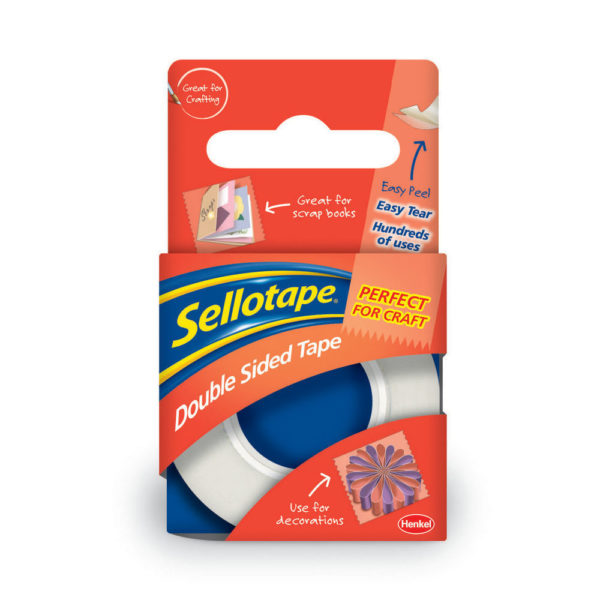 SELLOTAPE DOUBLESIDED TAPE 15MMX5M 5501