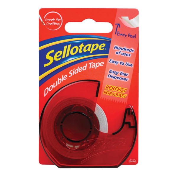 SELLOTAPE DOUBLESIDED TAPE/DISP 15MMX5M