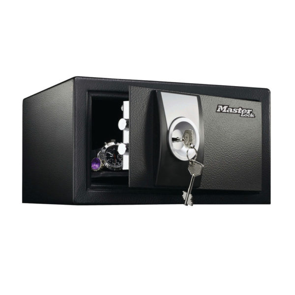 SENTRY SMALL KEY LOCK SECURITY SAFE BLK