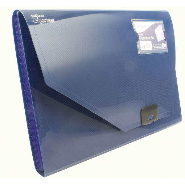 SNOPAKE ORGANISER 6PART DARK BLUE 11892