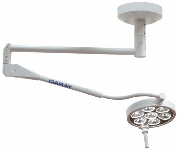 Daray SL430 LED High Extended Ceiling Mount Minor Surgical Light + 1000mm Down-tube Extension (special order)
