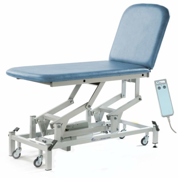Medicare 2 Section Couch - Electric Lift|Manual Back Rest