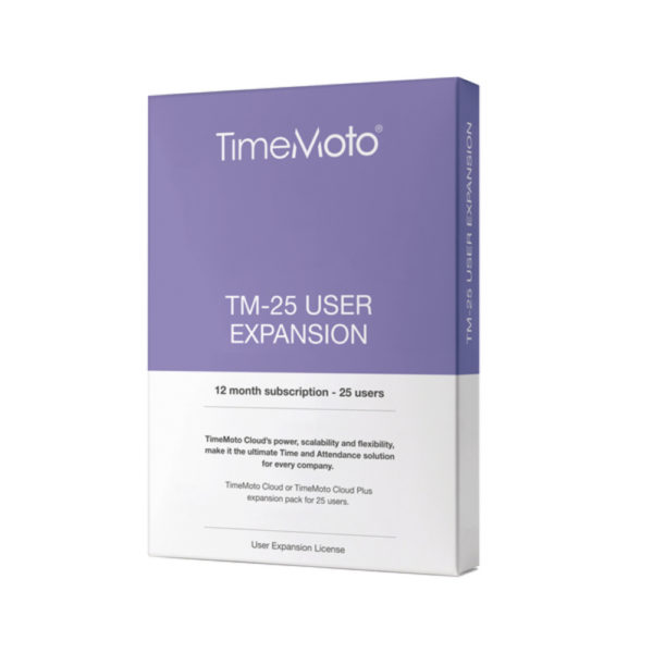 SAFESCAN TIMEMOTO TM-UEP EXP PK 25 USERS