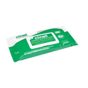 CLINELL UNIVERSAL SANITISING WIPES 40