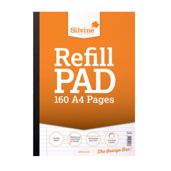 REFILL PAD A4 80LF FM SIDE BOUND A4SRP