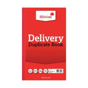 SILVINE DUP BOOK 8.25X5 DELIVERY 613-T