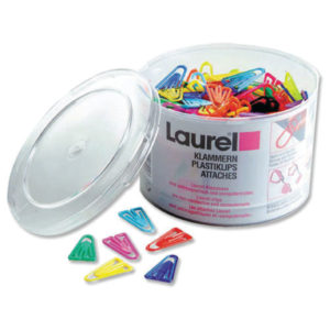 PAPERCLIPS PLASTIC 60MM PK75       PPC60