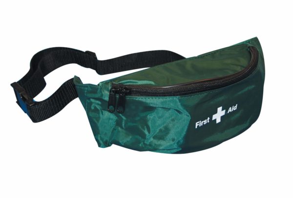Travel Kit In Green Bum Bag - BS 8599-1
