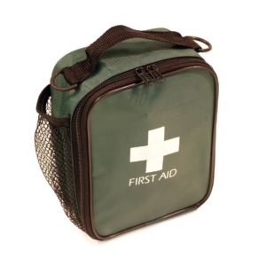 Travel Kit In Green Zipped Bag - BS 8599-1