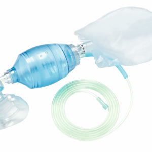 BVM Resuscitator for Small Adult, Bag-1000ml, Mask Size-5.