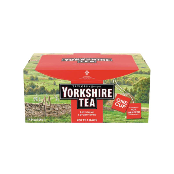 YORKSHIRE TEA TAGGED AND ENVELOPED PK200