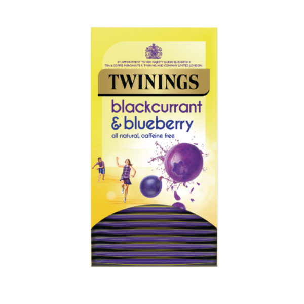 TWININGS BLACKCURRANT AND BLUEBERRY PK20