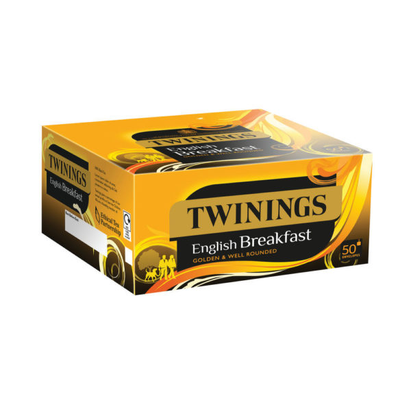 TWININGS ENGLISH BKFAST ENV TEA BAG PK50