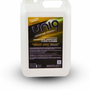 Uni9 Hard Surface Floor Cleaner Concentrate - Lemon 4L - Dilutes 1:15 (60L)
