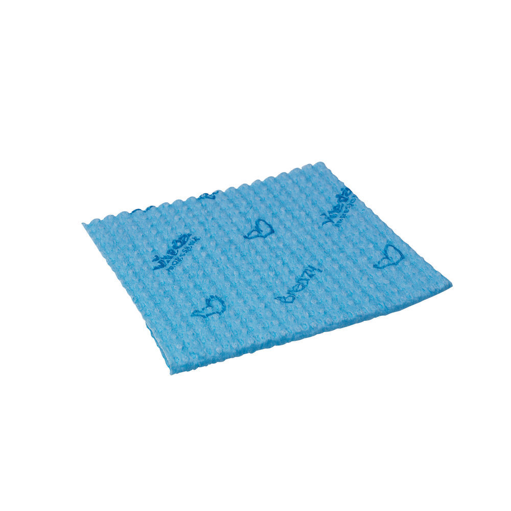 VILEDA BREAZY MICROFIBRE CLOTH PK20 BLUE