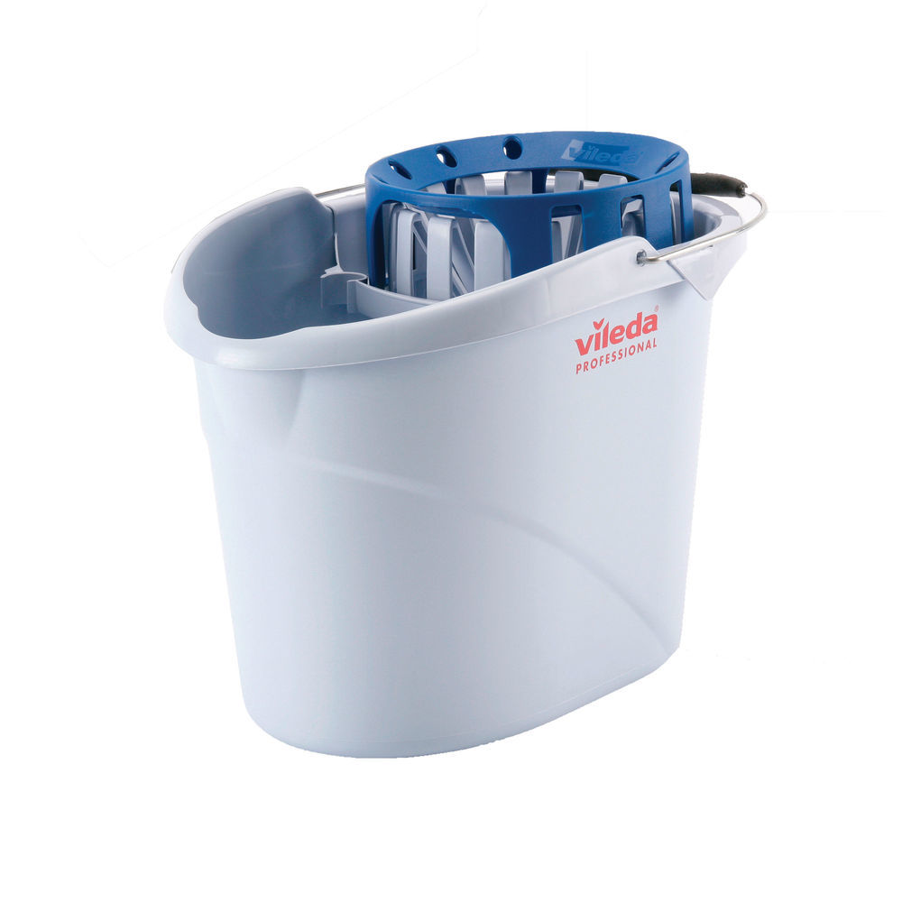 VILEDA SUPERMOP BUCKET / WRINGER BLUE 13