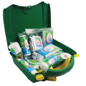 WALLACE VEHICLE GREEN BOX FIRSTAID KIT