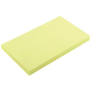 YELLOW NOTES 125X75MM 100SHTS
