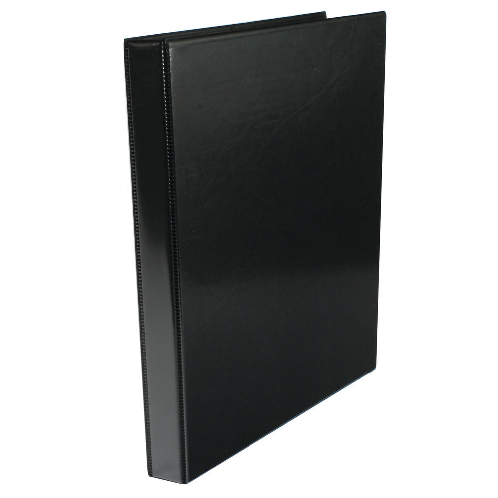 WB PRES BINDER 4 O RING BLK PK10 16MM