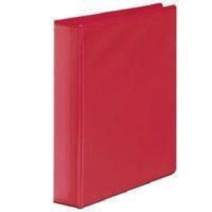 WB PRES 4D RINGBINDER RED 50MM