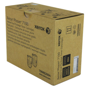 XEROX PHASER 7100 HY PK2 YLW 106R02604